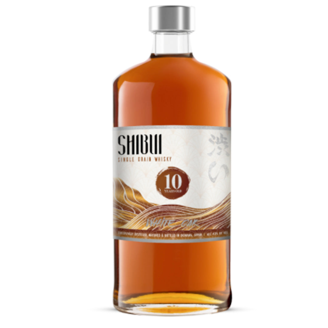 SHIBUI SINGLE GRAIN WHISKY MATURED IN VIRGIN WHITE OAK 10 YR