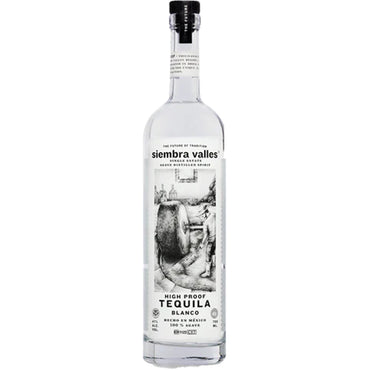 Siembra Valles Blanco Tequila High Proof