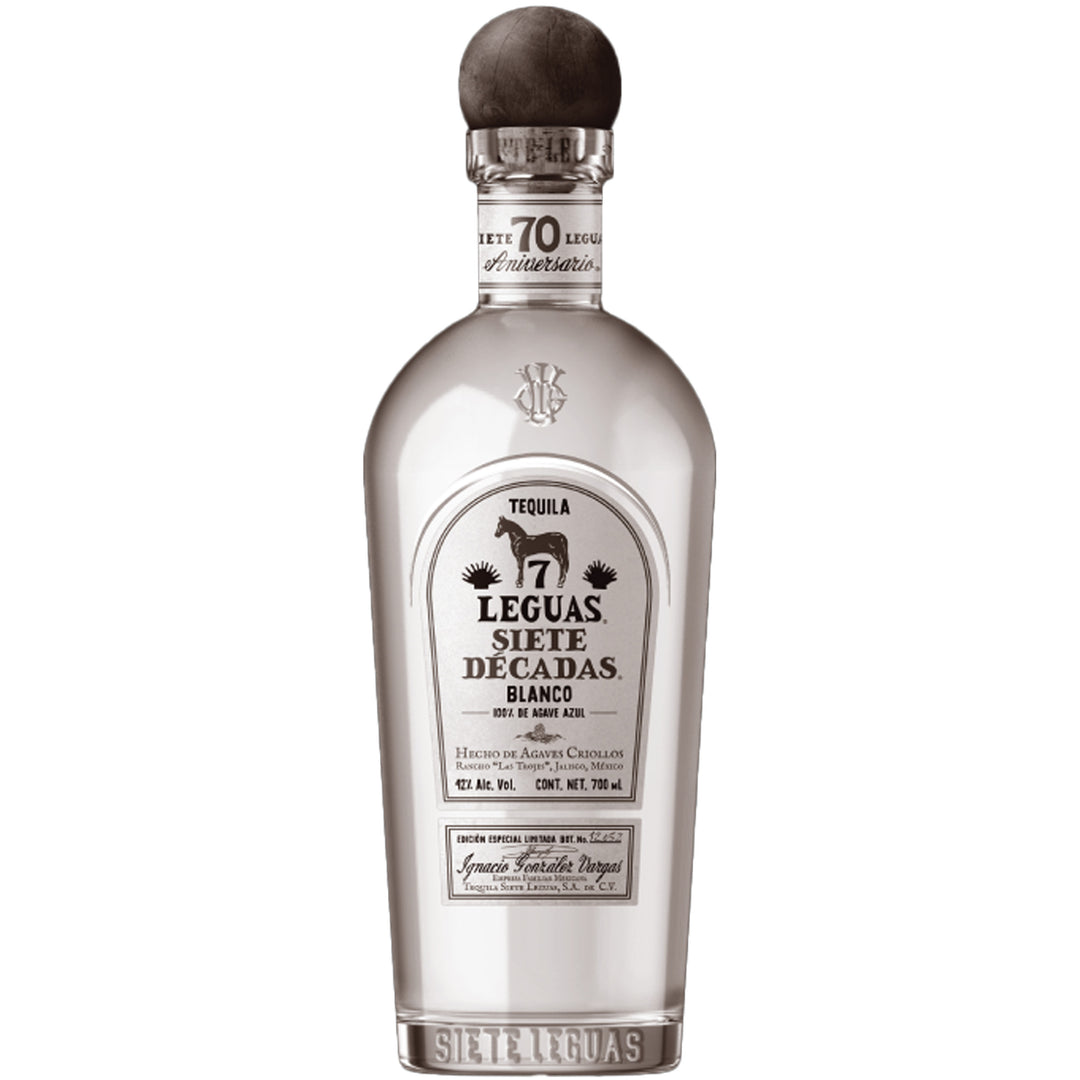 Siete Leguas Siete Decadas Blanco Tequila