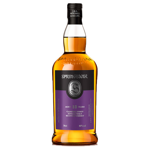 Springbank 18 Year Sctoch Whisky