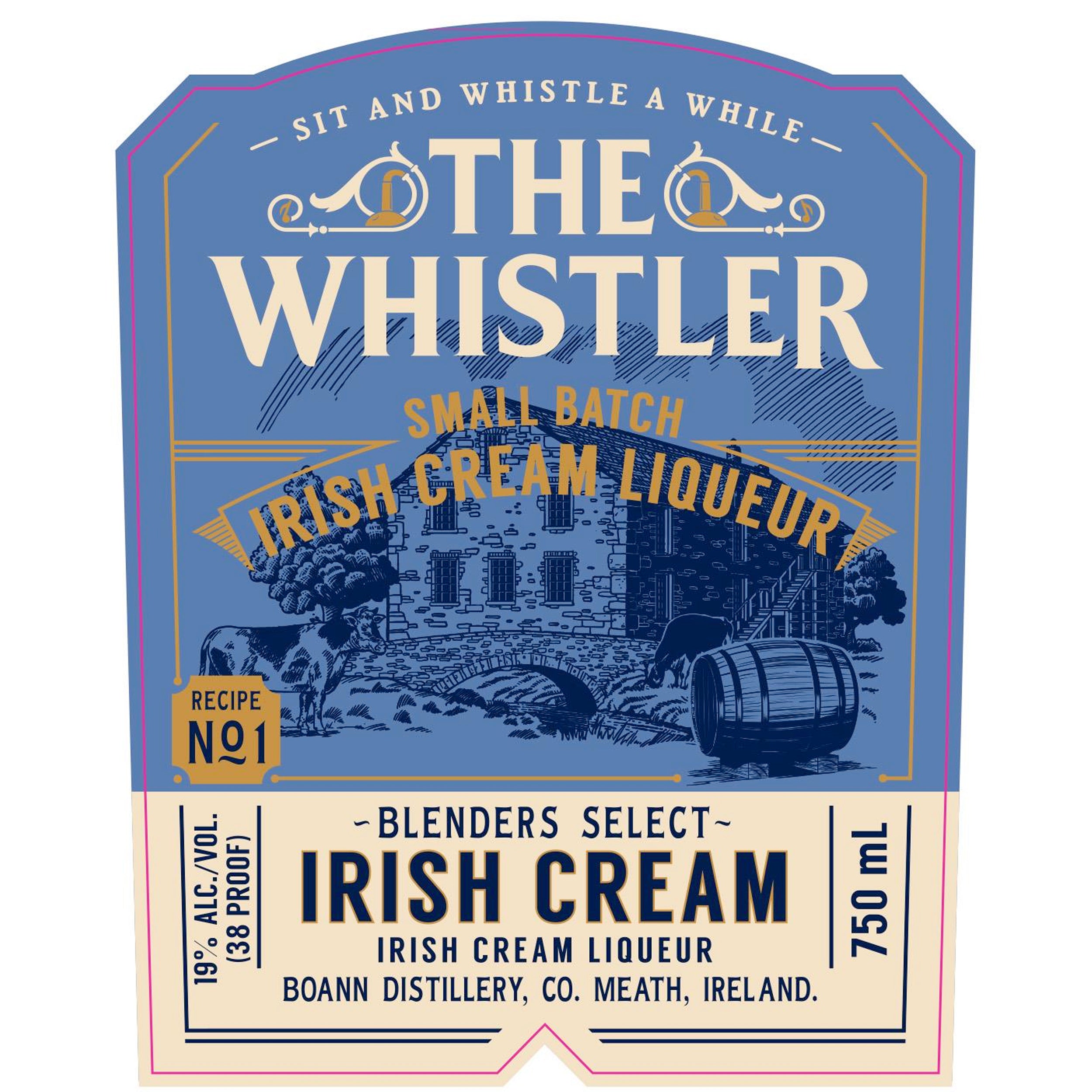 The Whistler Irish Cream Liqueur
