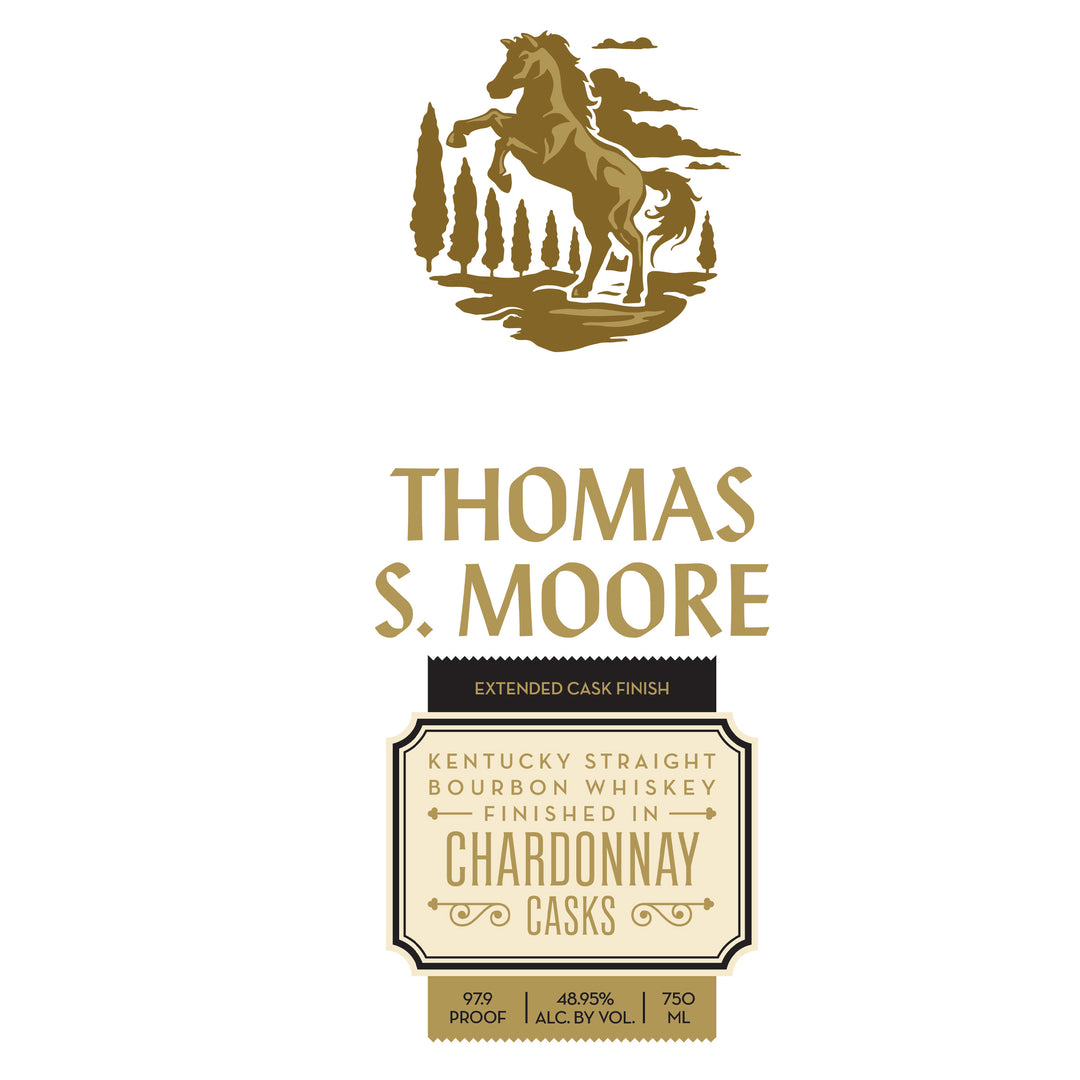 Thomas S. Moore Chardonnay Casks Bourbon