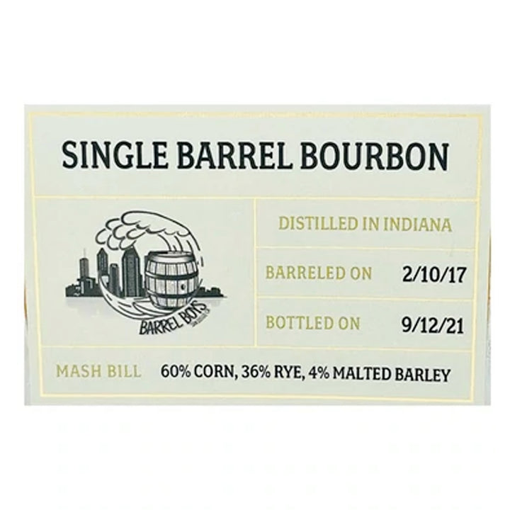 Three Chord Single Barrel Bourbon Whiskey &