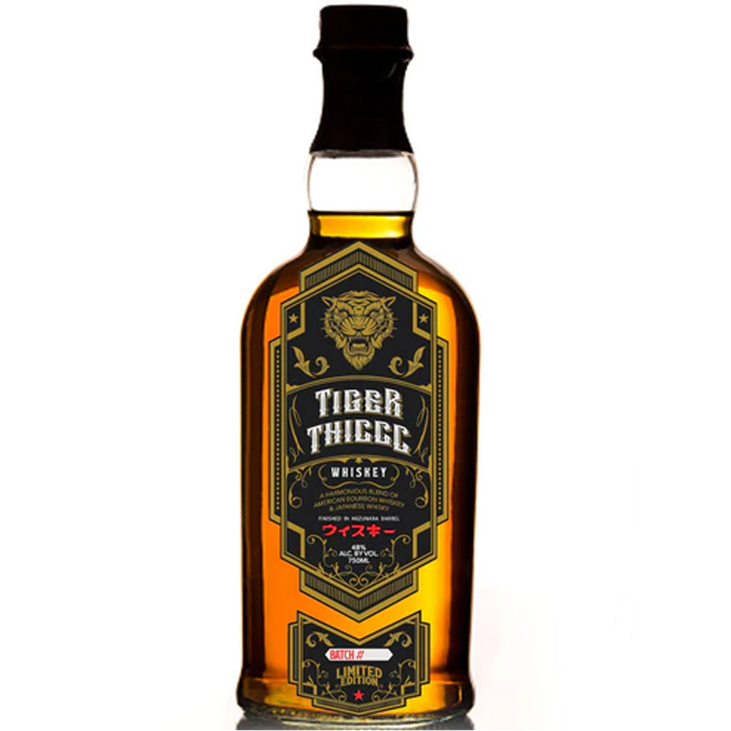 Tiger Thiccc Blended Whiskey by Brendan Schaub Chips Liquor