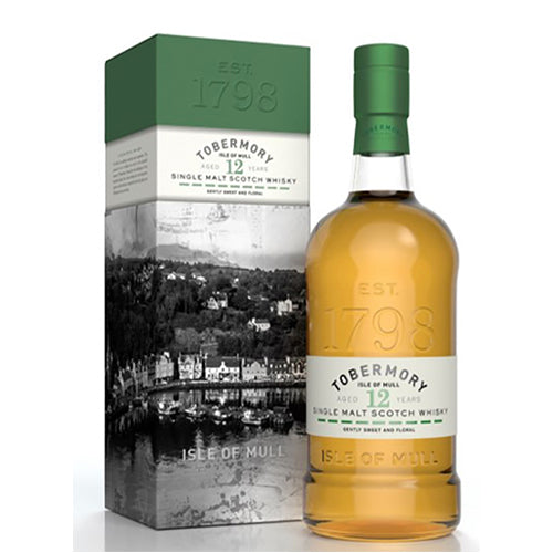 TOBERMORY SINGLE MALT SCOTCH 12 YR