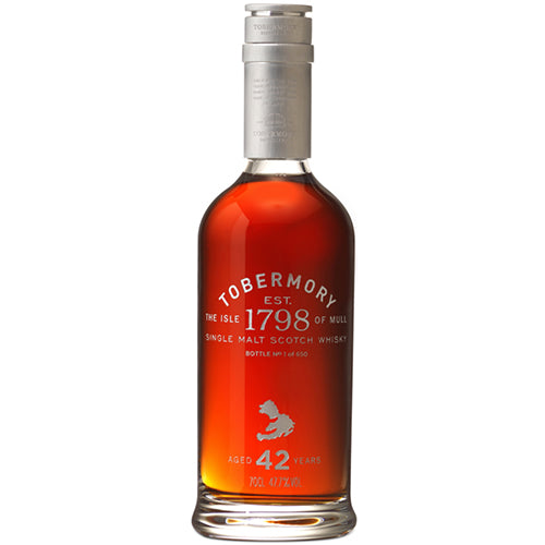 TOBERMORY SINGLE MALT SCOTCH MANZANILLA FINISH 42 YR