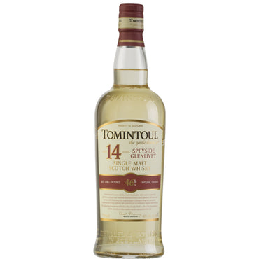 Tomintoul Scotch Single Malt Whiskey 14Yr