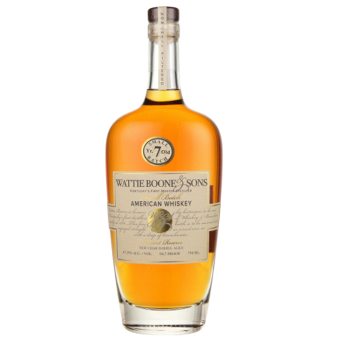 Wattie Boone &amp; Sons 7 Year Old Small Batch American Whiskey