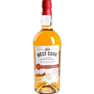 West Cork Hand Crafted Stout Cask Matured Irish Whiskey