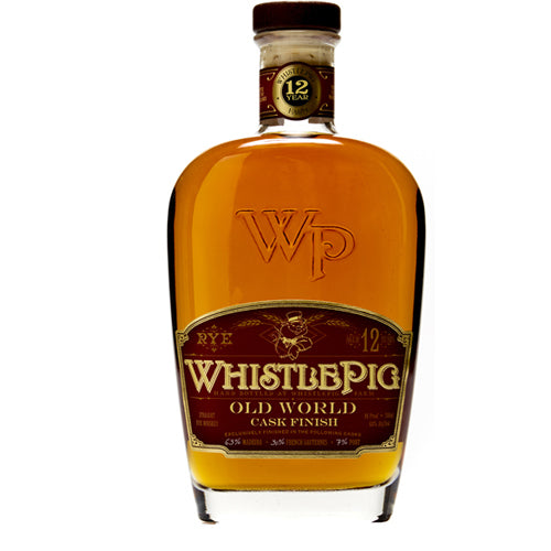 Whistle Pig 12 Year Old World Finish Rye Whiskey