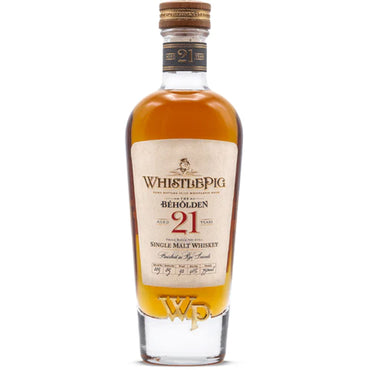 WhistlePig 'The Béhôlden' 21 Year Old Single Malt Whiskey