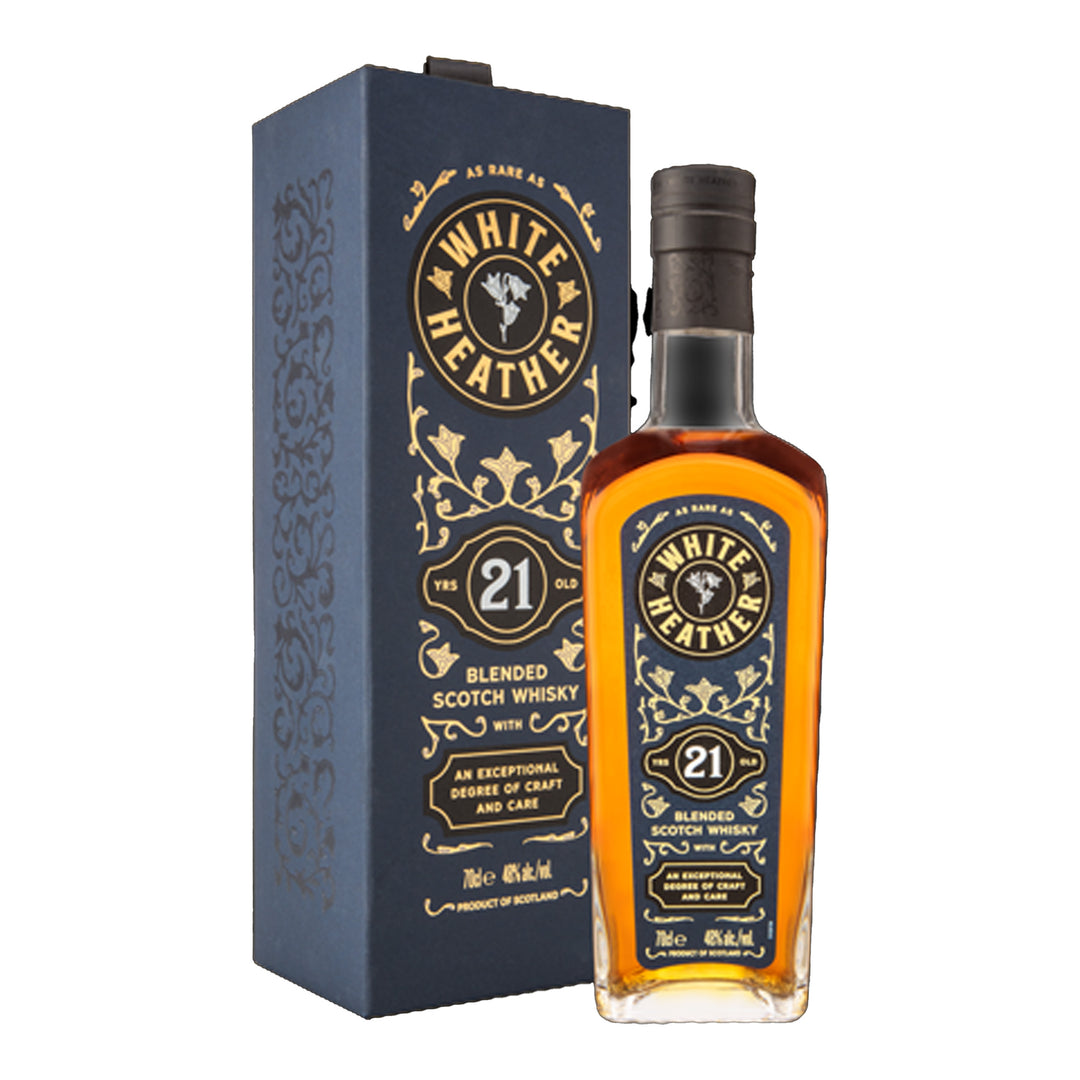 White Heather 21 Year Blended Scotch Whisky
