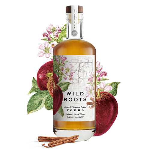 Wild Roots Apple &amp; Cinnamon Infused Vodka