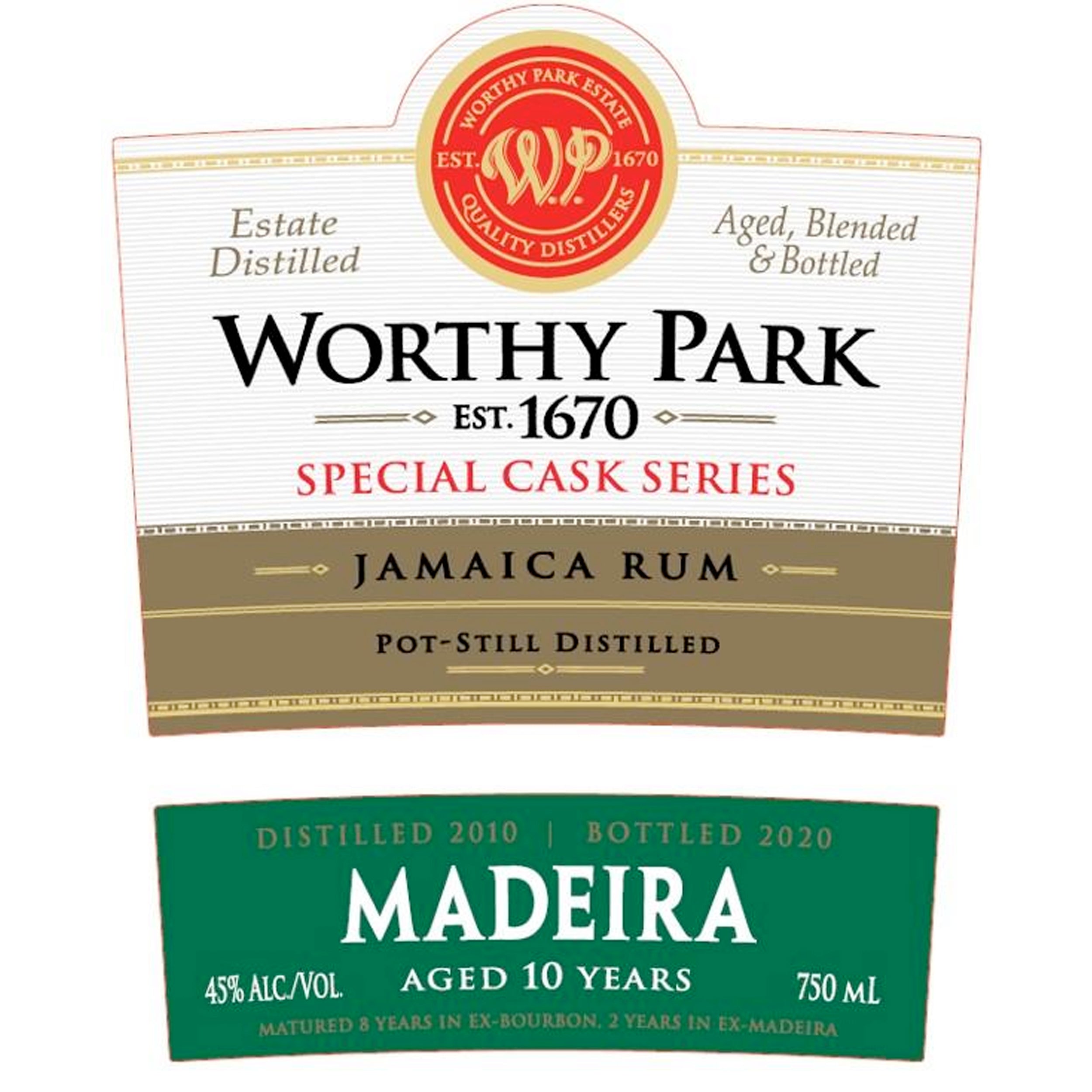 Worthy Park Special Cask Madeira Rum