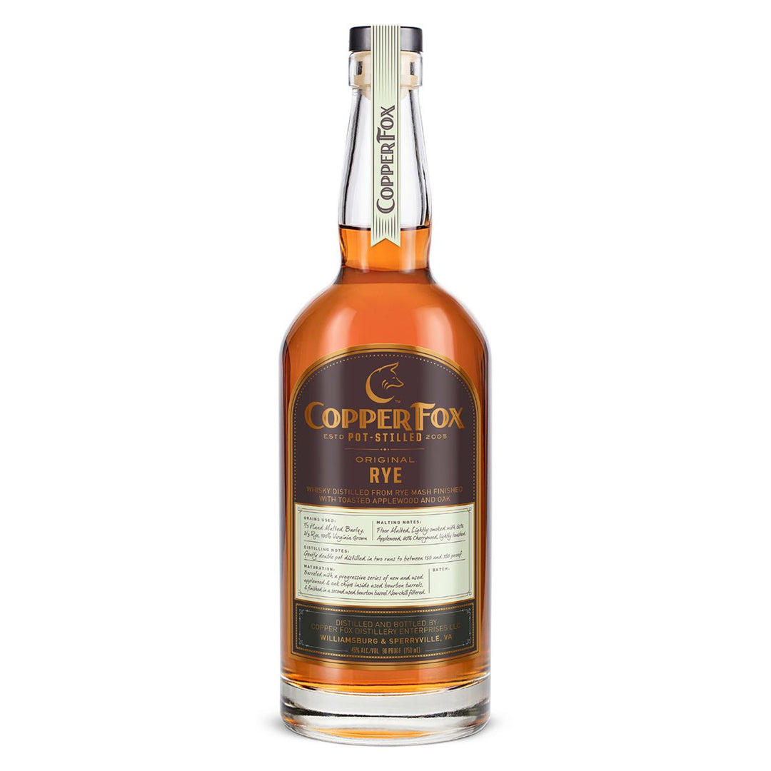 Copper Fox Rye Whiskey