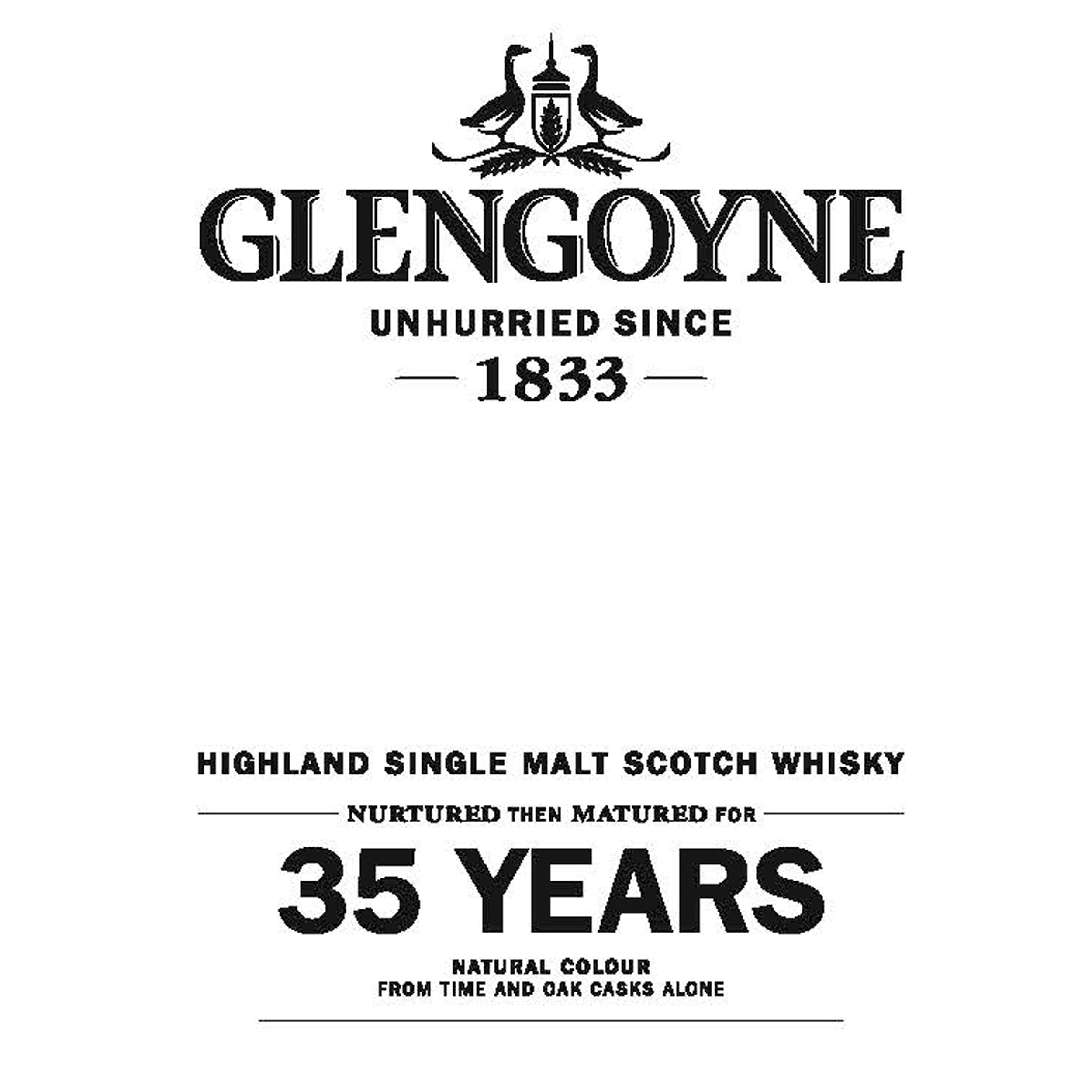 GlenGoyne 35 Year Scotch Whisky