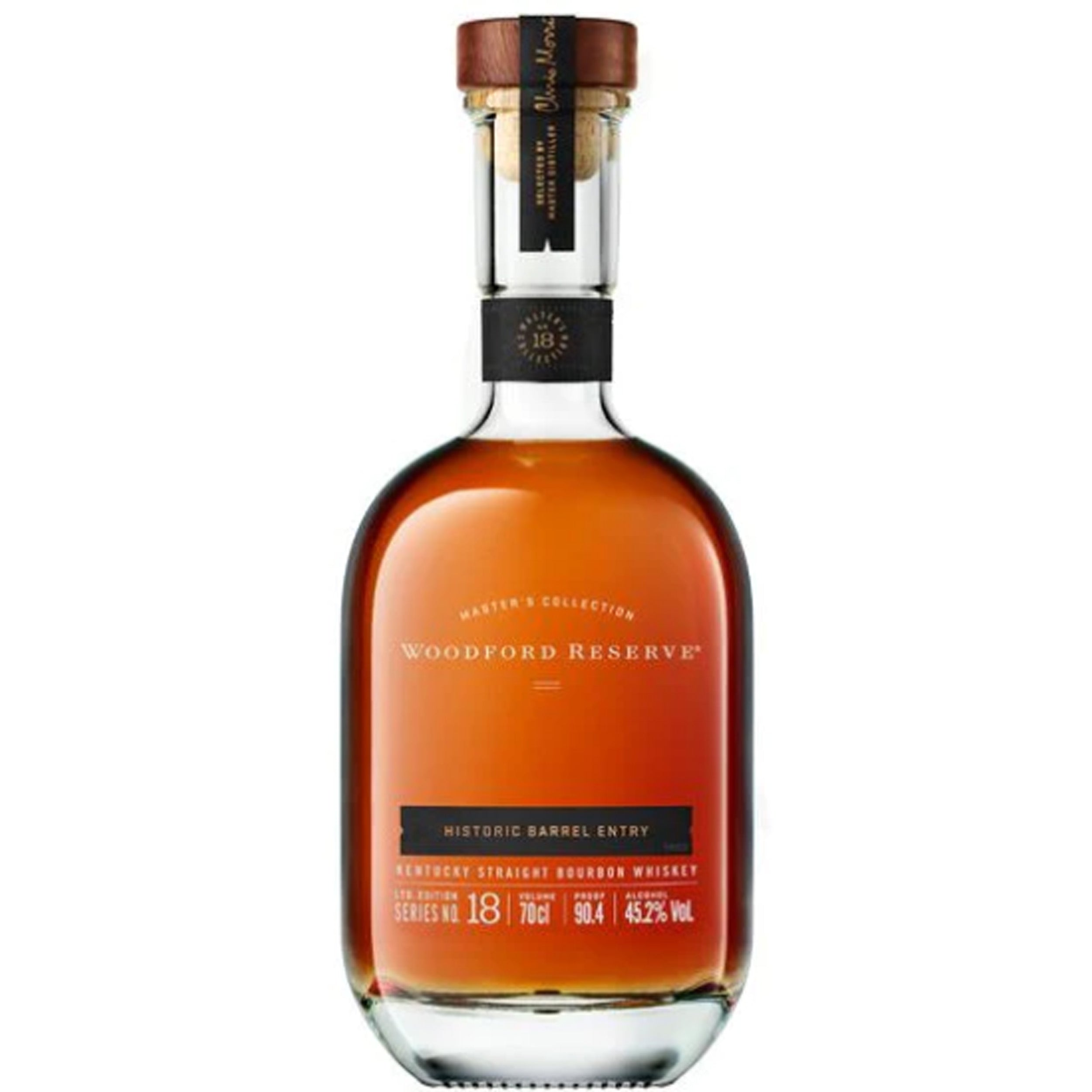 Woodford Reserve Masters Collection No.18 Historic Barrel Entry Bourbon Whiskey